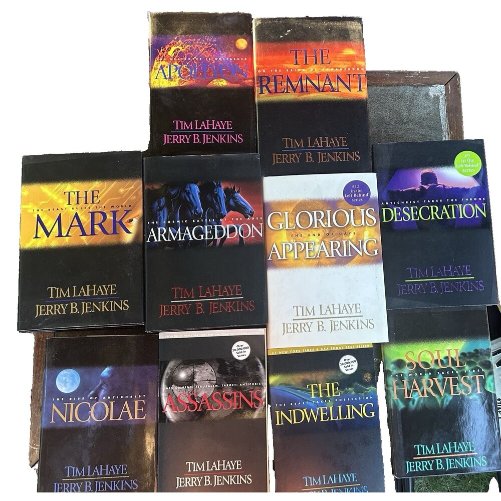 Lot of 10 Left Behind Series Tim LaHaye & Jerry B. Jenkins
